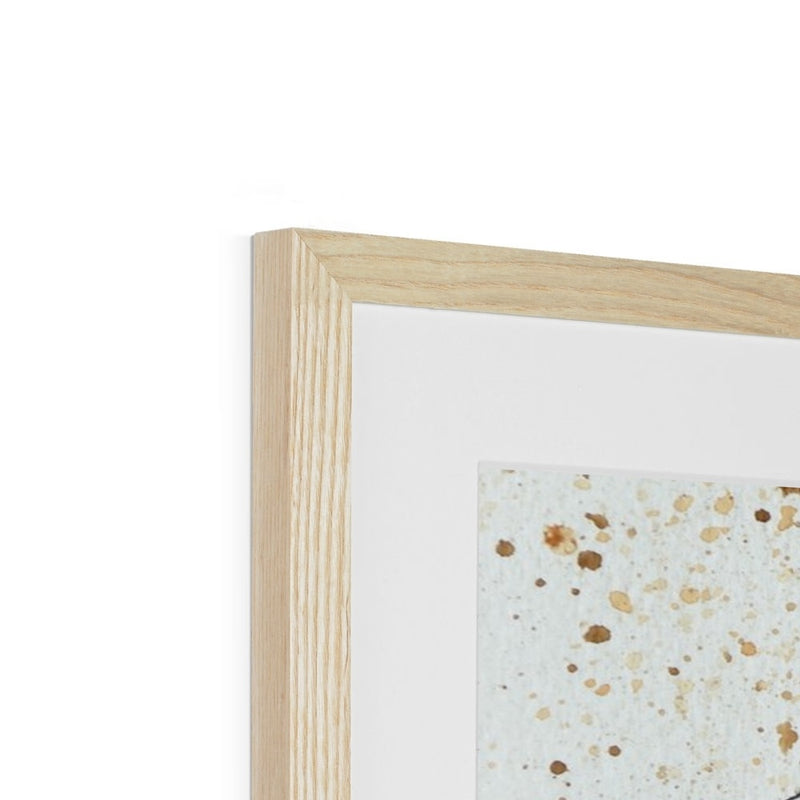 Black Hexagon Framed Print | Marido Coulon