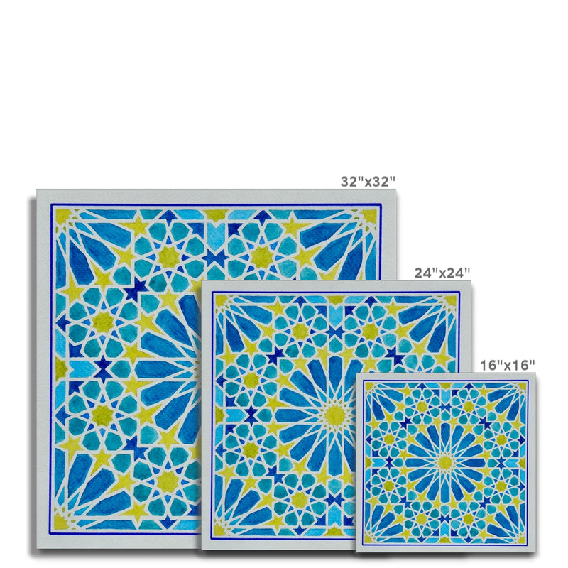 Turquoise Canvas | Marido Coulon