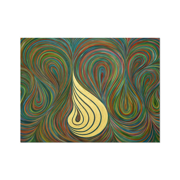 Allah Swirl Art Print | Siddiqa Juma