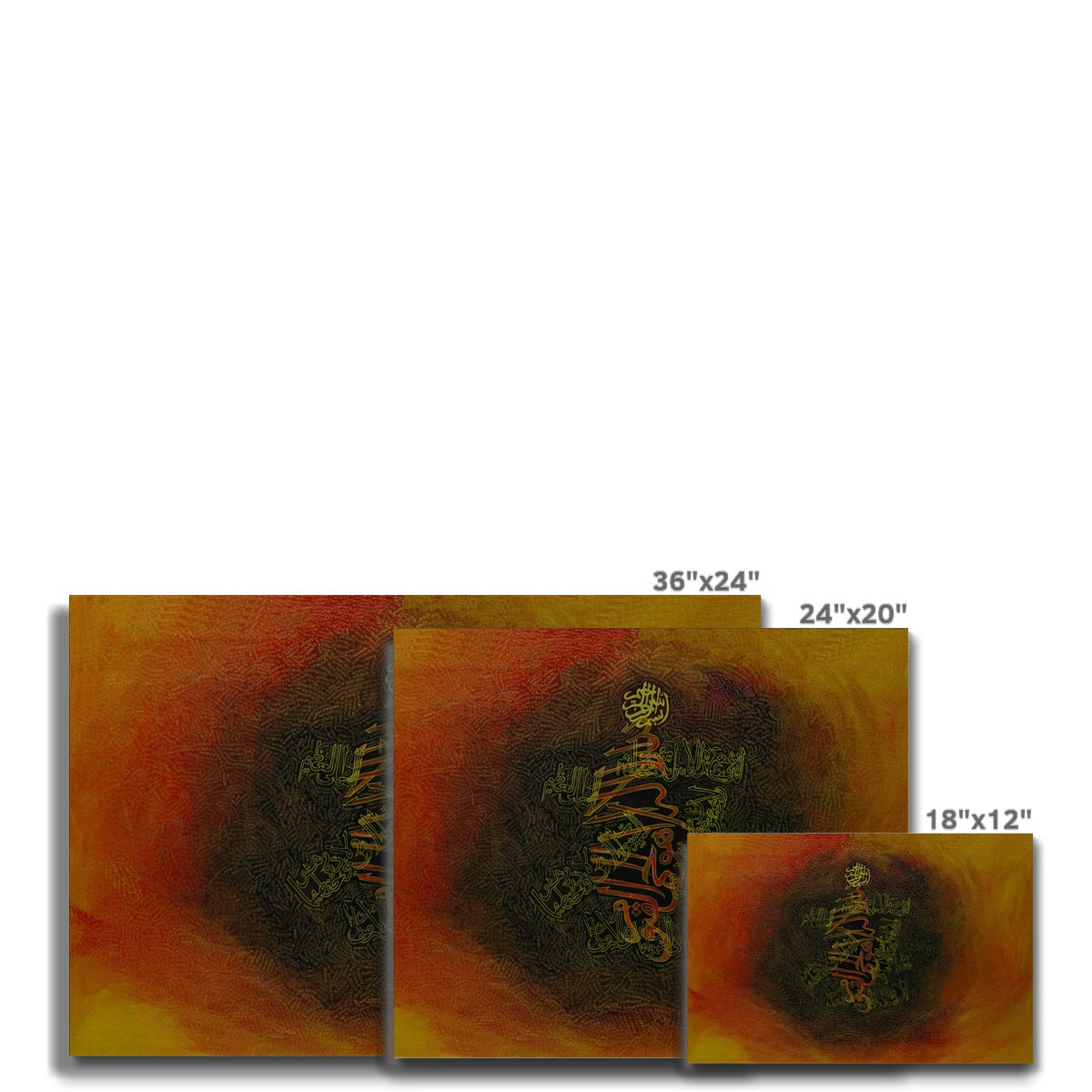 Ayat ul Kursi 1 Canvas | Siddiqa Juma