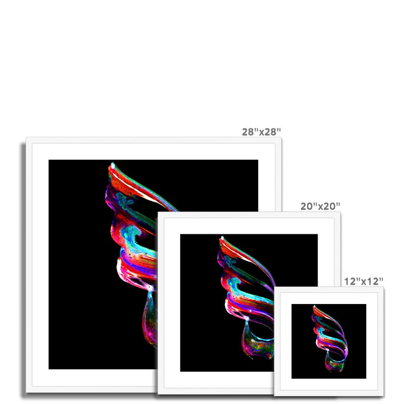 Allah Streams Framed Print | Samir Malik