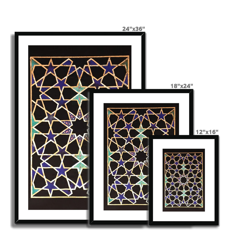 Midnight in Persia Framed Print | Raanaz Shahid