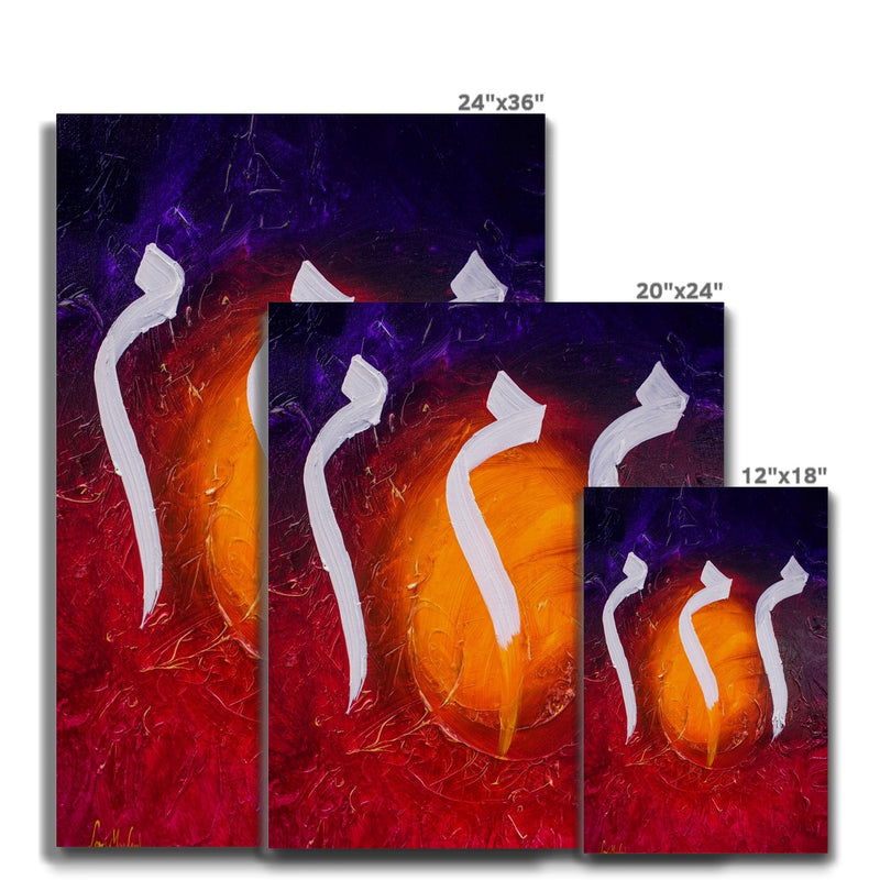 The Three Heroes Canvas | Richard Macleod