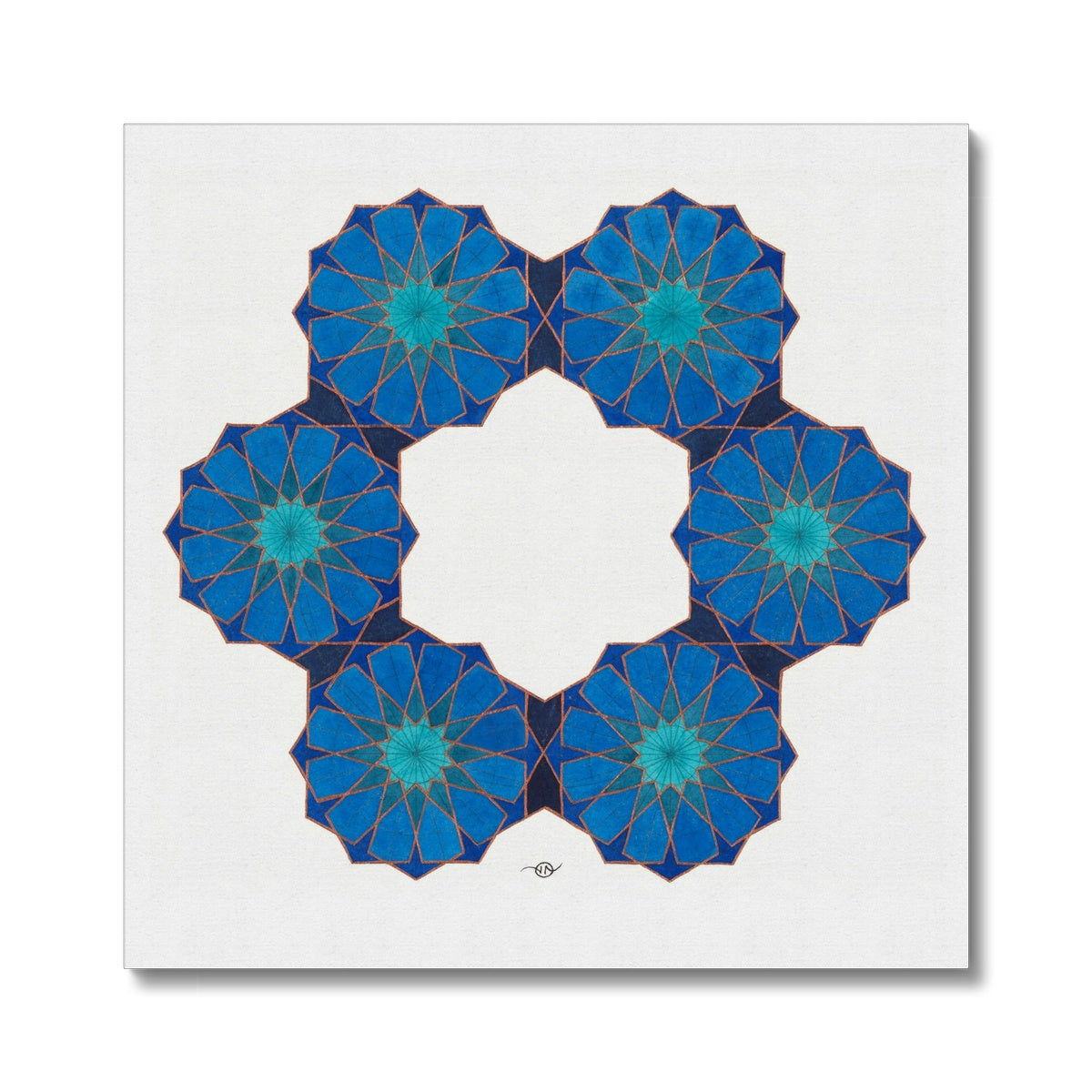 Twelvefold Torus Canvas| Lieve Oudejans