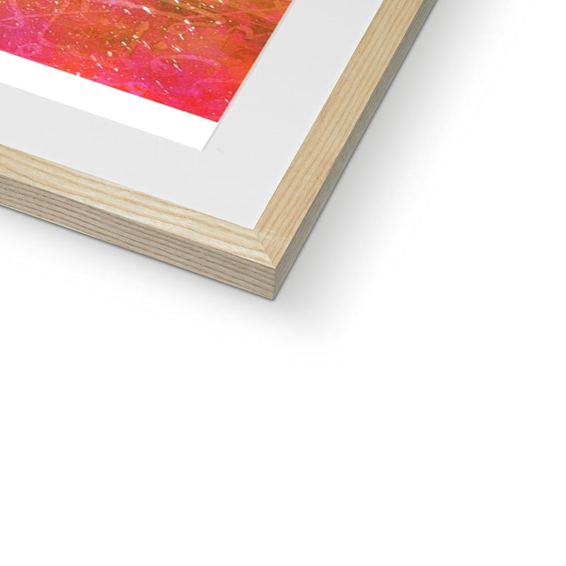 Calligraffiti Square Framed Print | Teakster