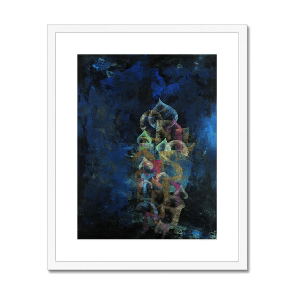 Abstract Domes Framed Print | Siddiqa Juma