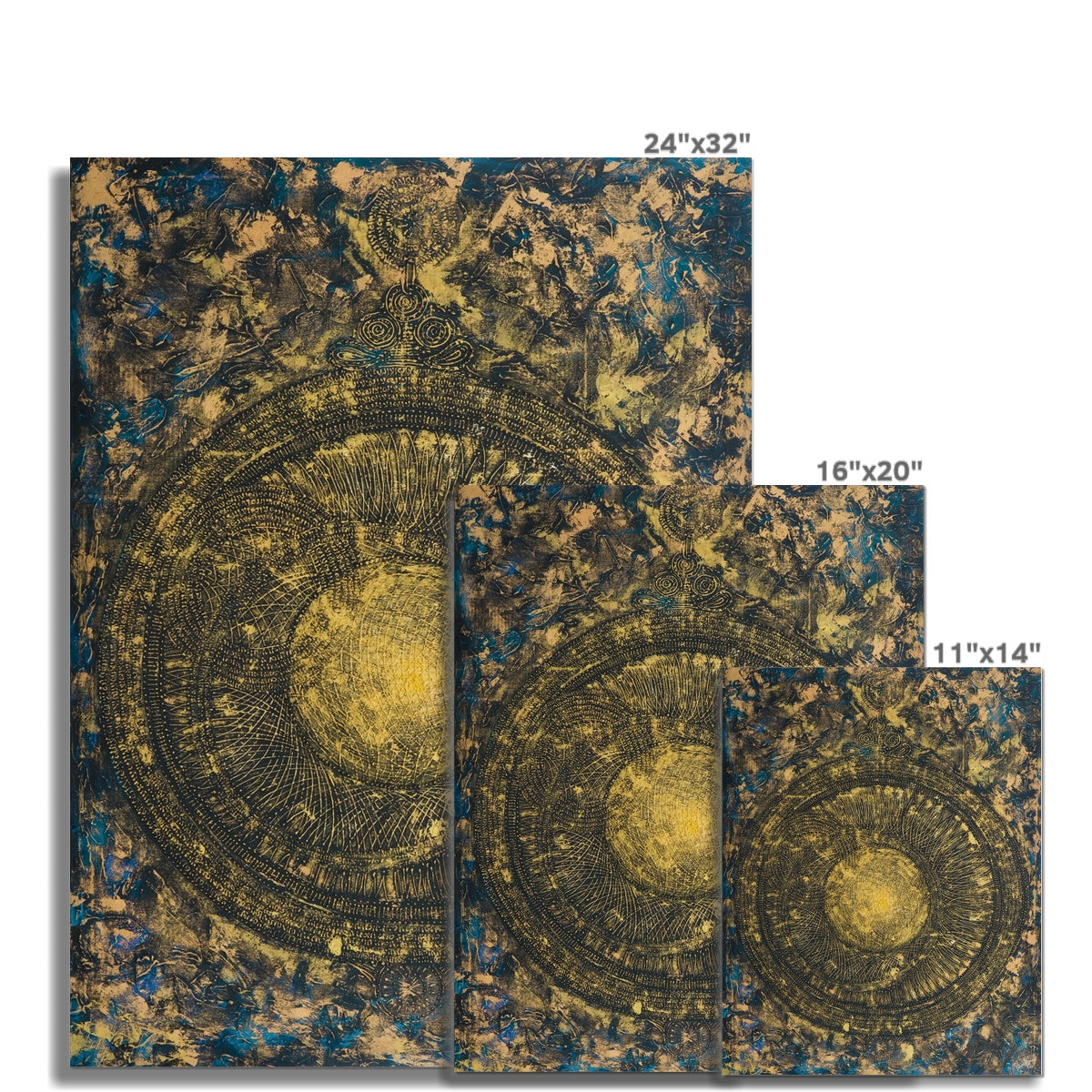 Tawaaf Astrolabe Art Print | Siddiqa Juma