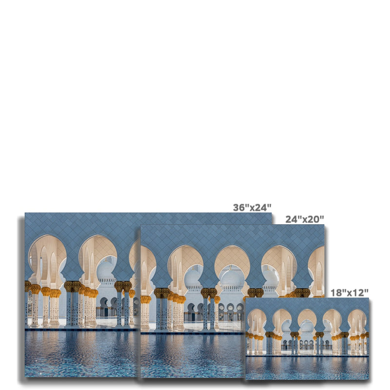 Sheikh Zayed 2 Canvas | Ayaz Ali