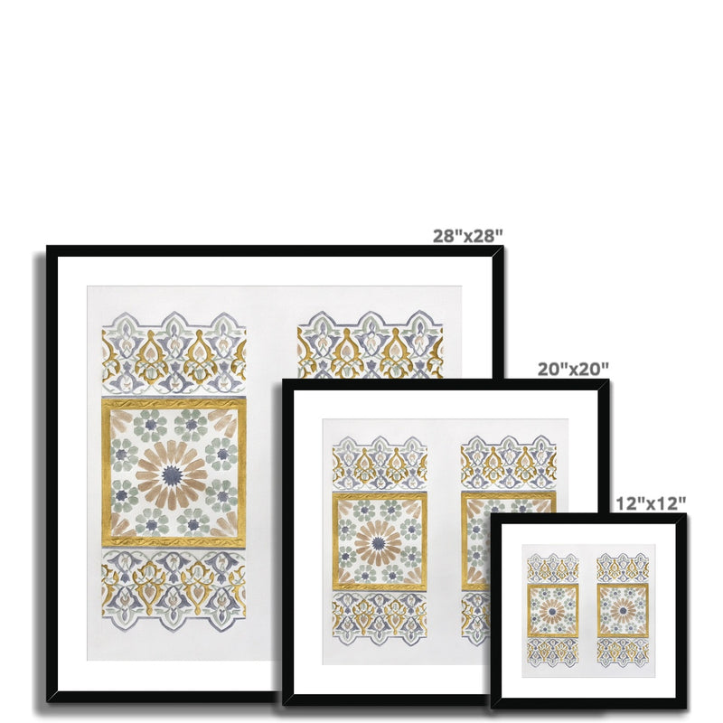 Motif 2 | Raeda Ashour Framed & Mounted Print