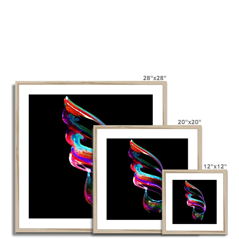 Allah Streams Framed Print | Samir Malik
