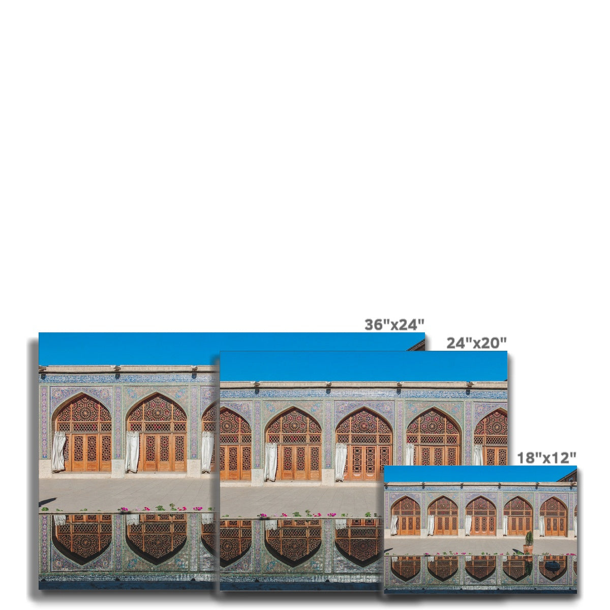 The Reflected Beauty Canvas | Abdelmalek Bensetti