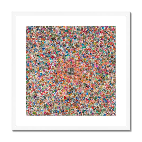 Geographical Diversity Framed Print | Siddiqa Juma