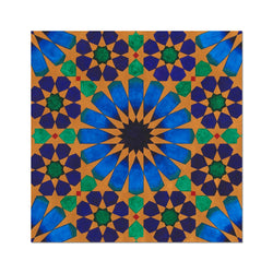 Tile of Mexuar Art Print | Lieve Oudejans