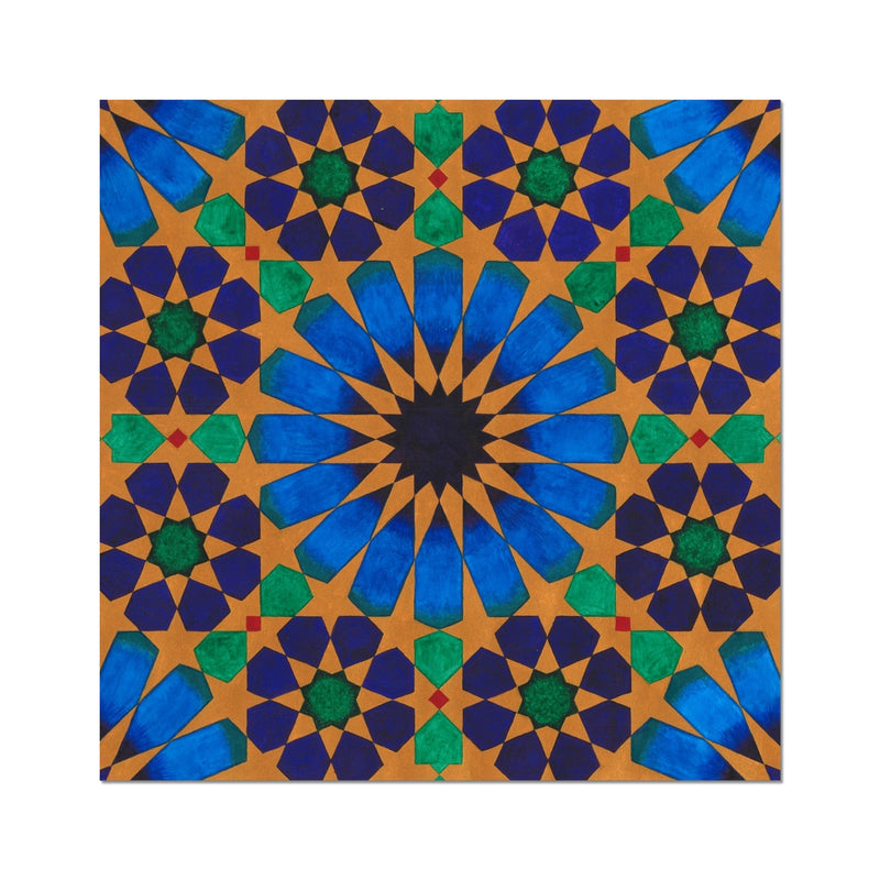 Tile of Mexuar Art Print | Lieve Oudejans