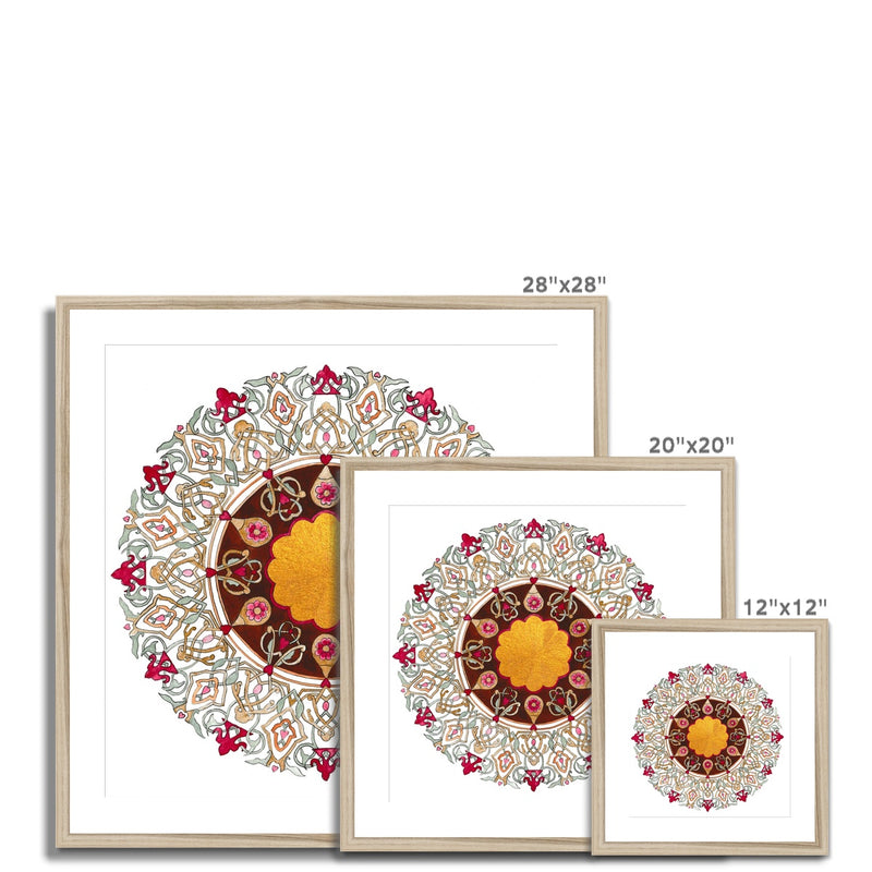 Autumn Gold Framed Print | Emily Washington