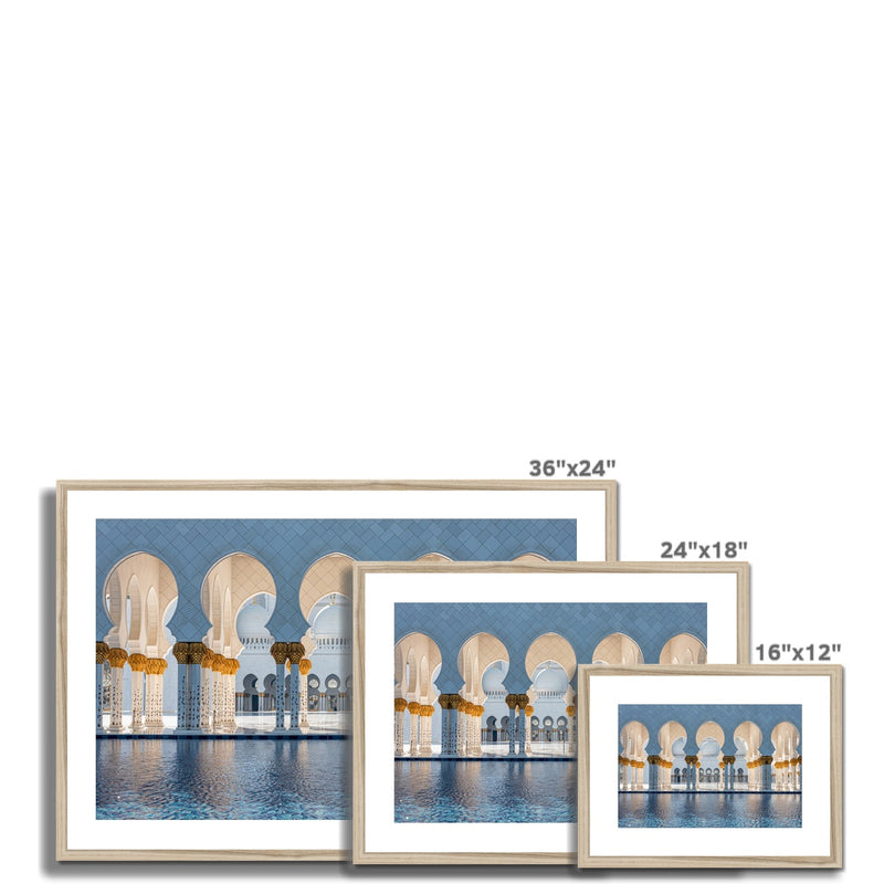 Sheikh Zayed 2 Framed Print | Ayaz Ali