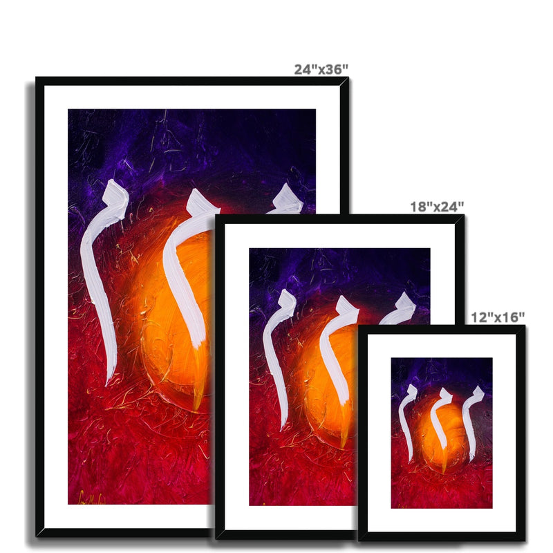 The Three Heroes Framed Print | Richard Macleod