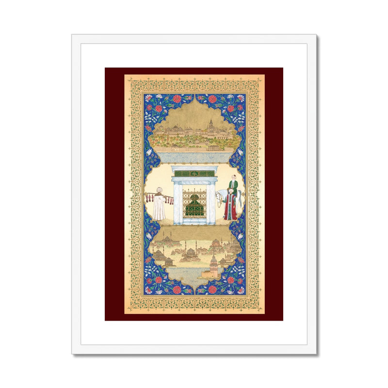 Spiritual Journey of Aziz Mahmud Hudayi | Zeynep Elci Framed & Mounted Print