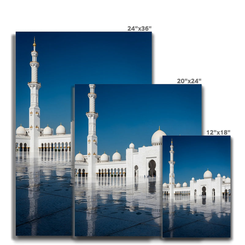Sheikh Zayed 4 Canvas | Ayaz Ali