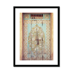 Painted Door Framed Print | Abu Ayyub