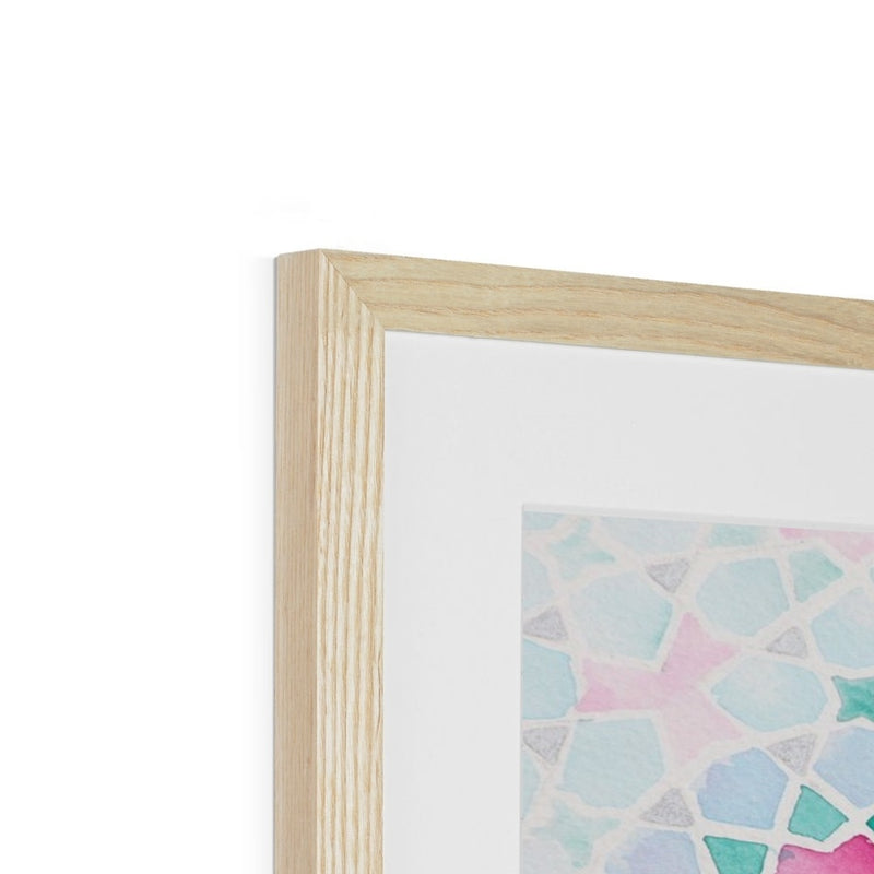 Persian Pattern Framed Print | Samira Mian