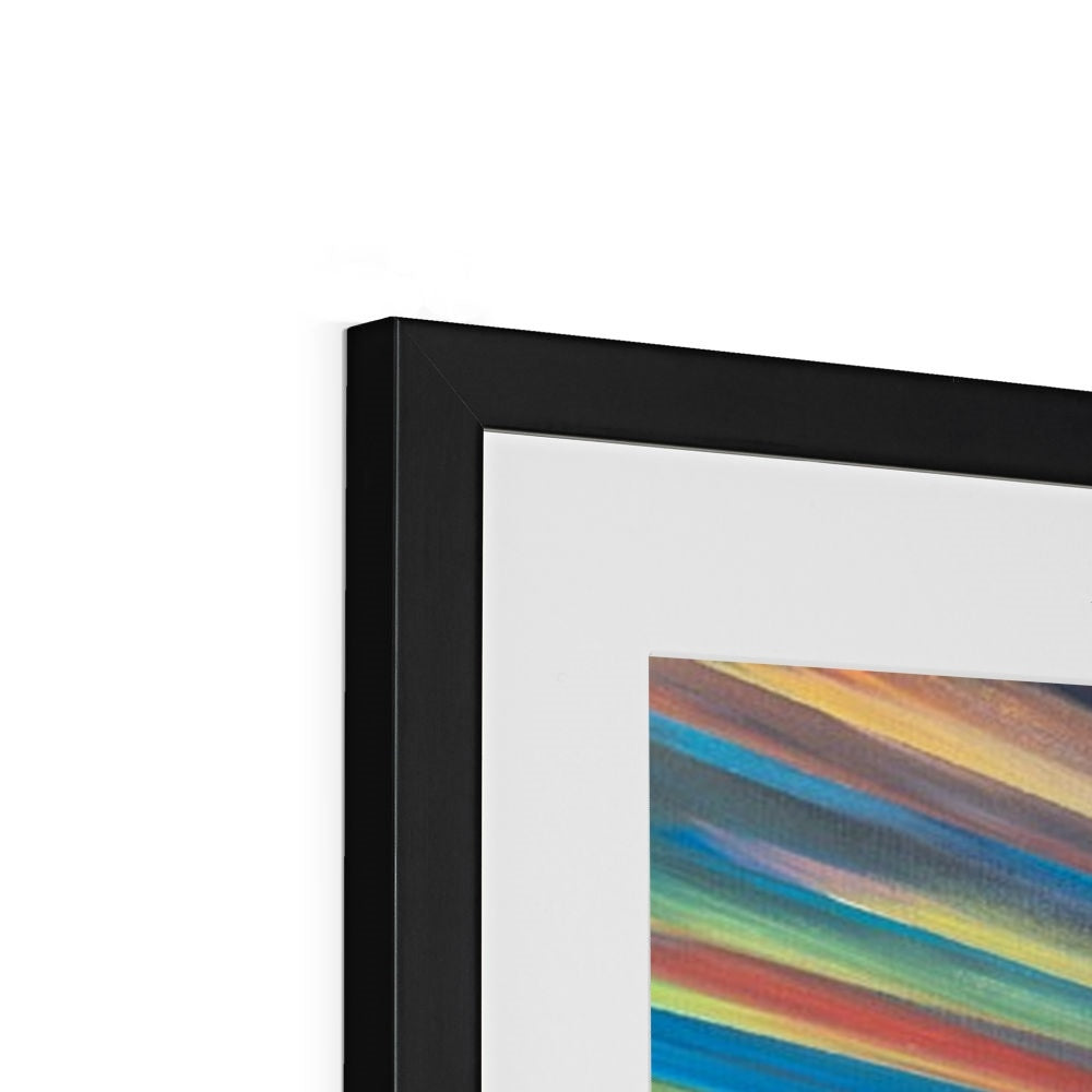 Routes Framed Print | Siddiqa Juma