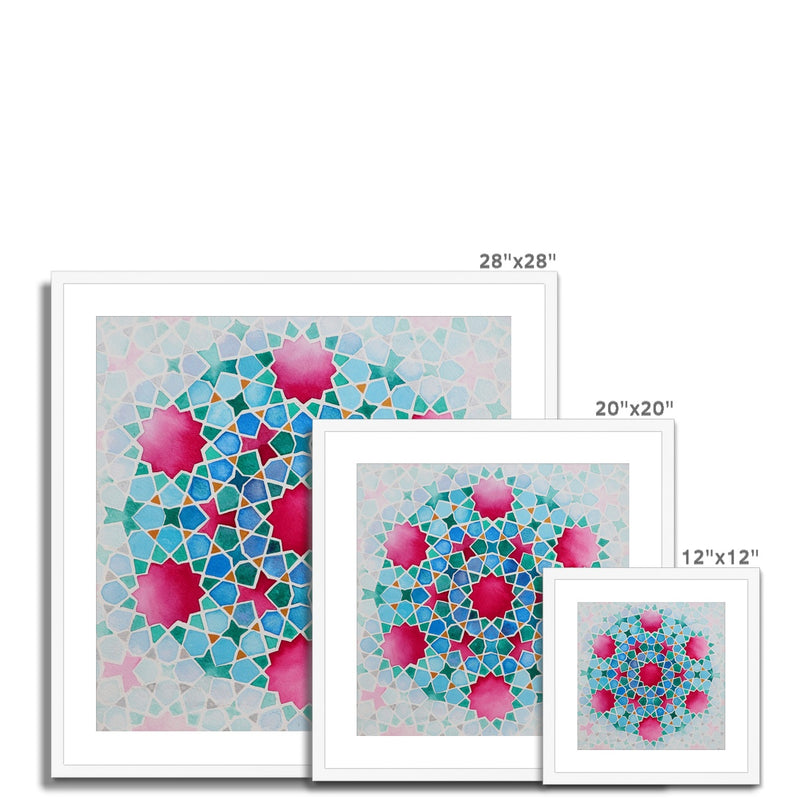 Persian Pattern Framed Print | Samira Mian