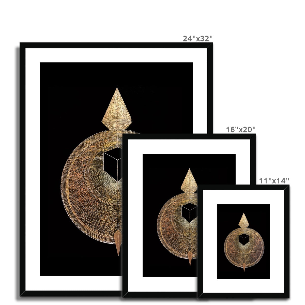 Qibla Framed Print | Siddiqa Juma