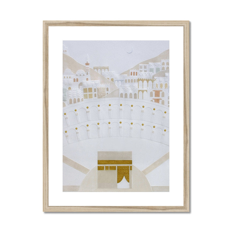 Makkah 1 | Raeda Ashour Framed & Mounted Print