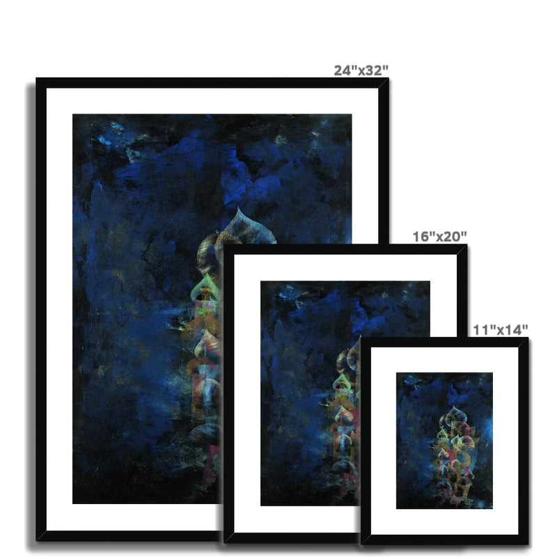 Abstract Domes Framed Print | Siddiqa Juma