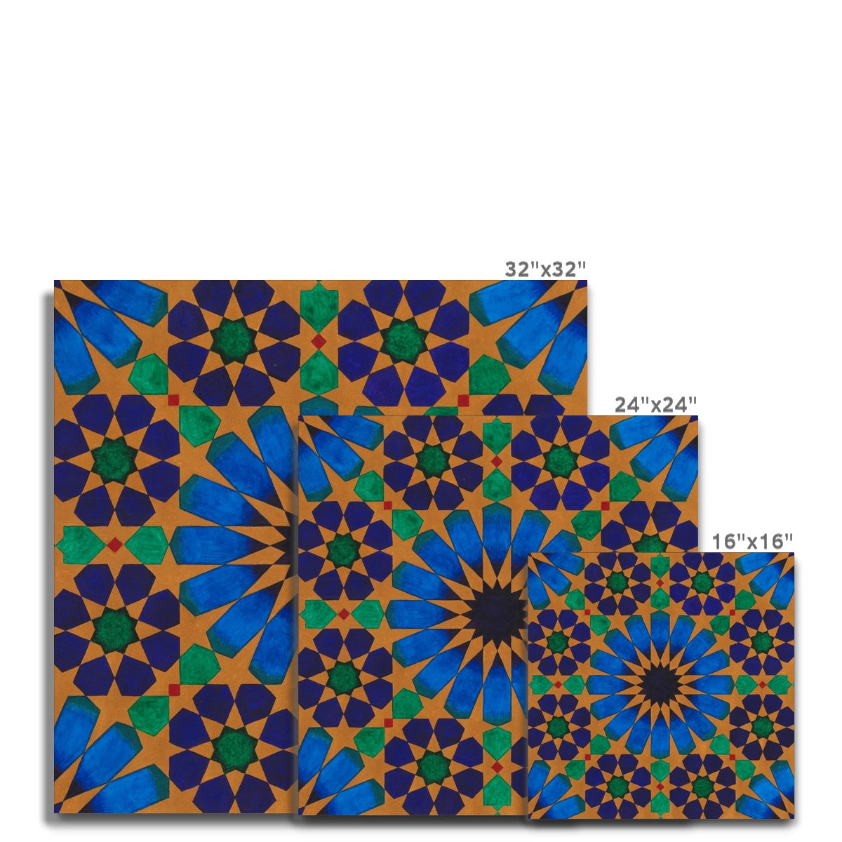 Tile of Mexuar Canvas | Lieve Oudejans