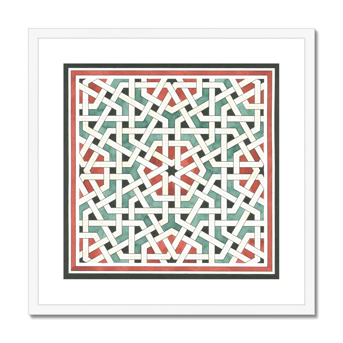 Labyrinth Framed Print | Reinout