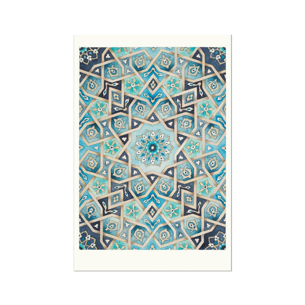 Baraka Blues Art Print | Margi Lake