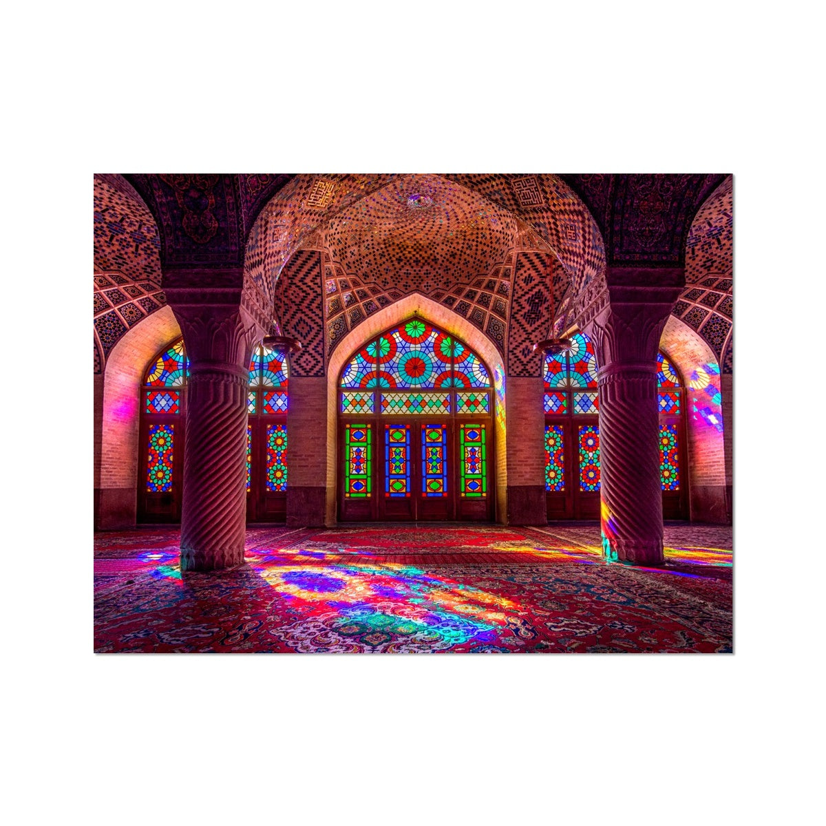 Nasirol Molk Mosque Shiraz Art Print | Ayaz Ali