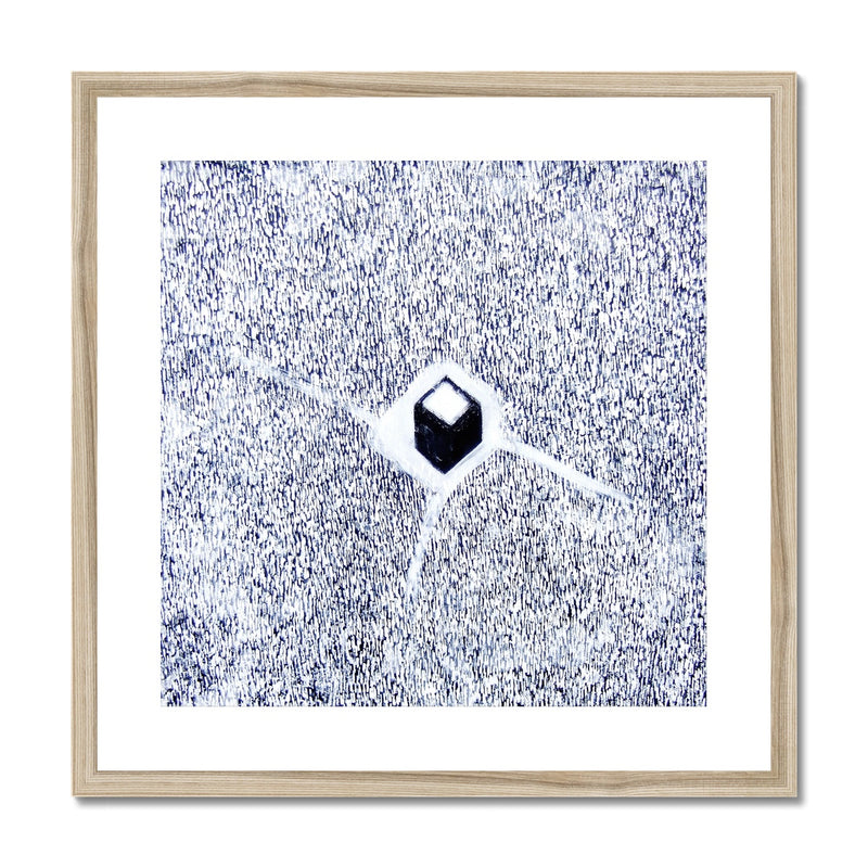 I Know I'm not alone Framed Print | Samir Malik