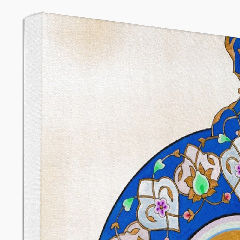 Ultramarine Shamsa Canvas | Emily Washington