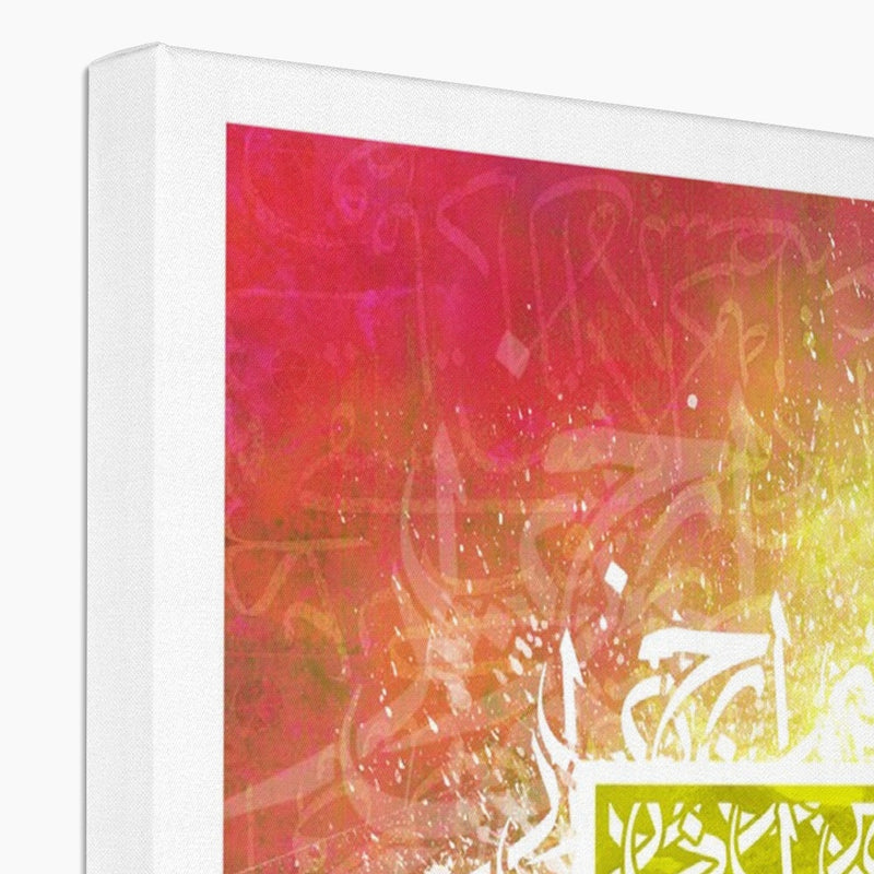 Calligraffiti Square Canvas | Teakster