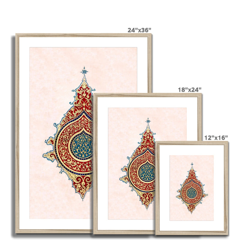 Ilkhanid Framed Print | Shafina Ali