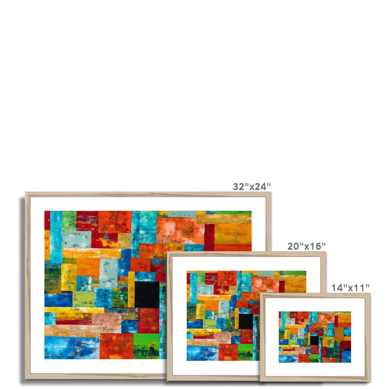 Beyond Boundaries Framed Print | Siddiqa Juma