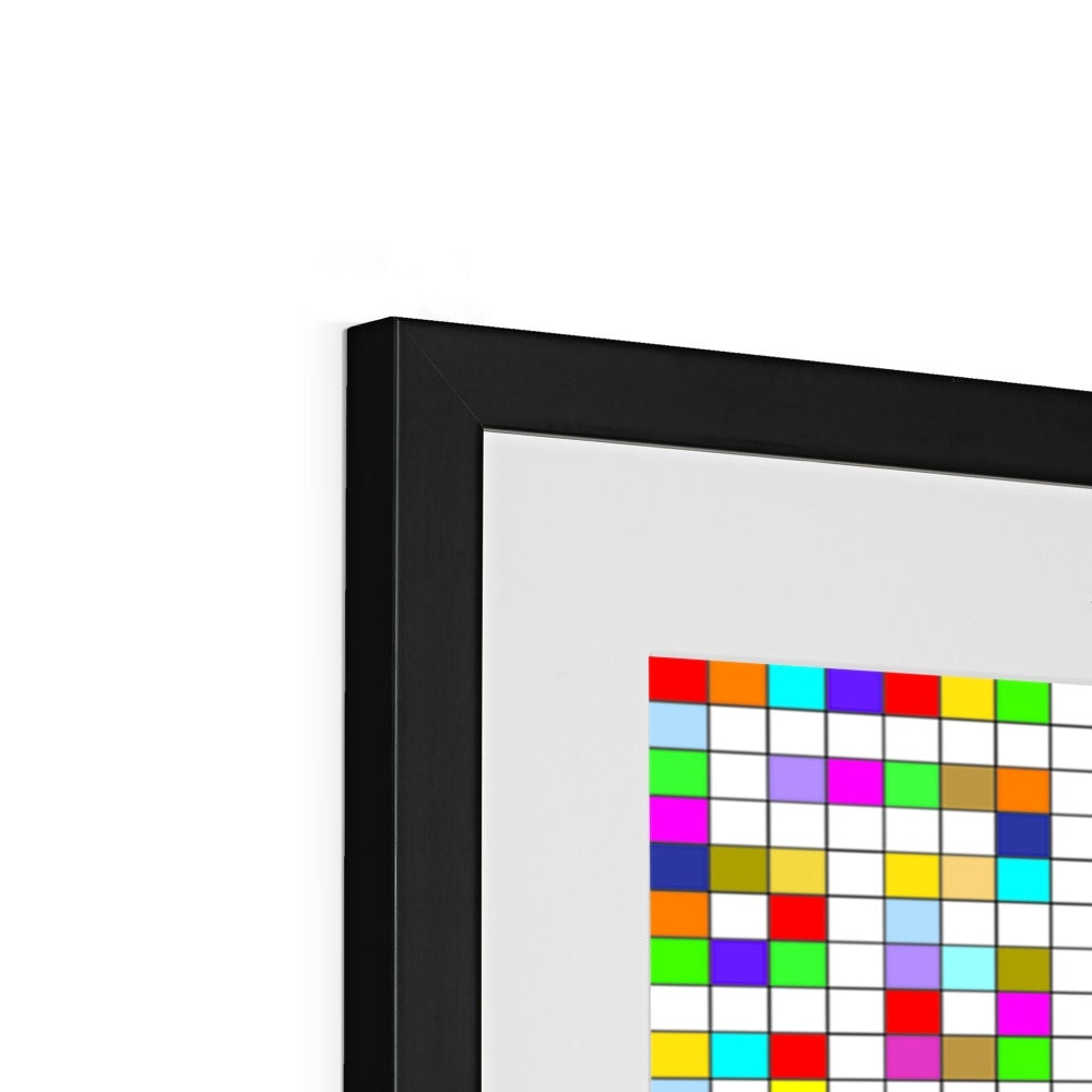 Digital Ayat ul Kursi Framed & Mounted Print