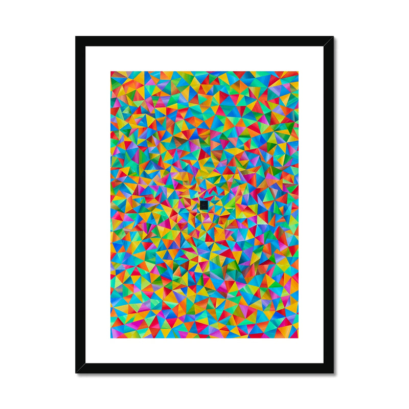 Diversity - Origami Framed & Mounted Print
