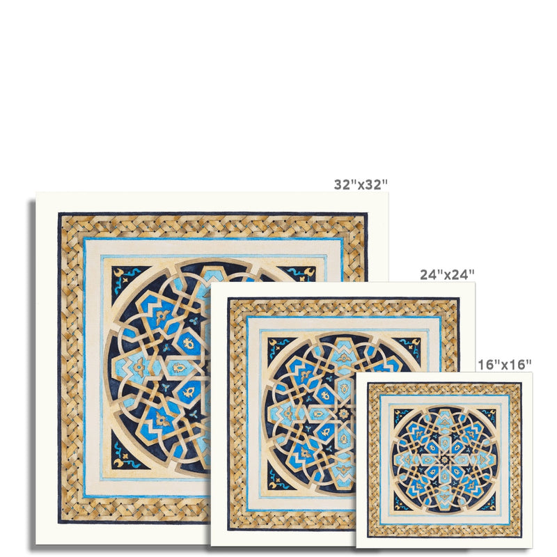 Maghrebi Quran Art Print | Margi Lake