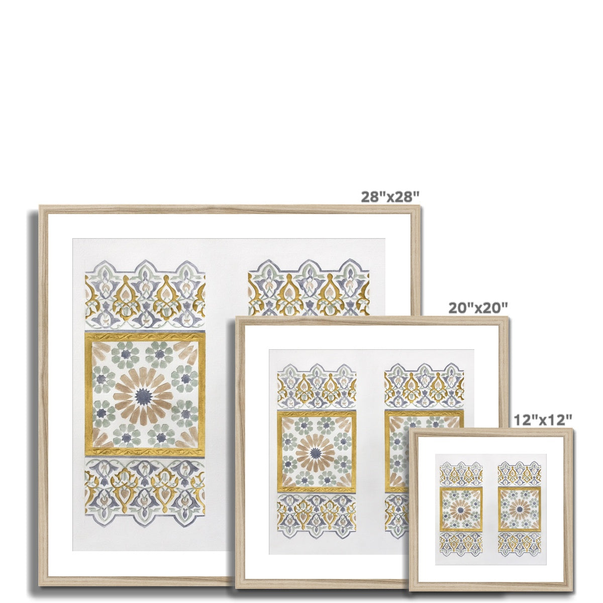 Motif 2 | Raeda Ashour Framed & Mounted Print