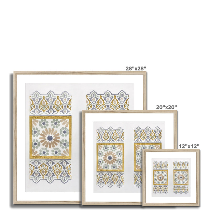 Motif 2 | Raeda Ashour Framed & Mounted Print