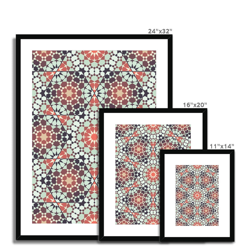 Twelve Dual Design Framed Print | Islam Farid