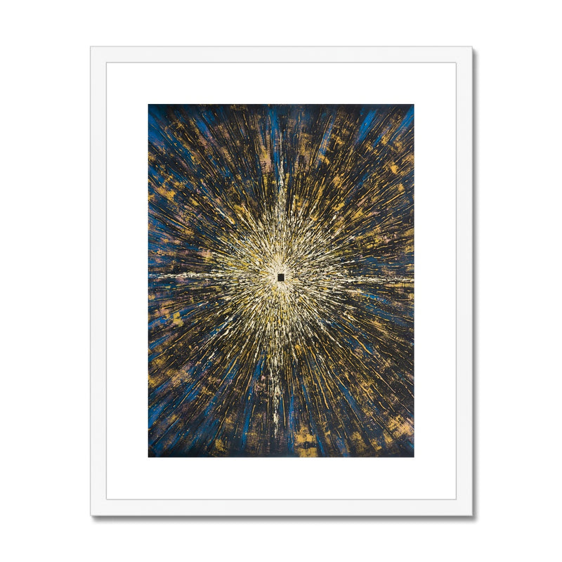 Tawaaf 2.5 (Star) Framed Print | Siddiqa Juma