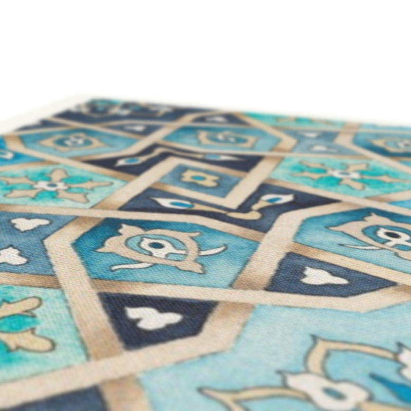 Baraka Blues Canvas | Margi Lake