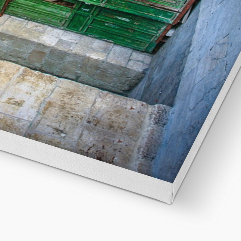 Door in Jerusalem, Palestine Canvas | Sara Russell