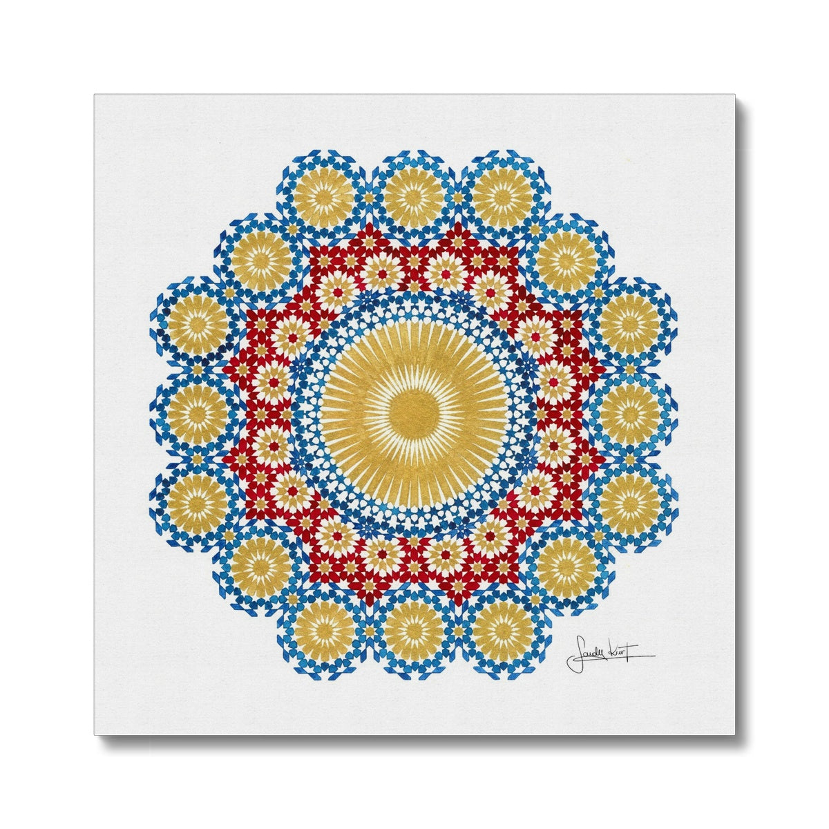 Heart Of Gold Canvas | Sandy Kurt