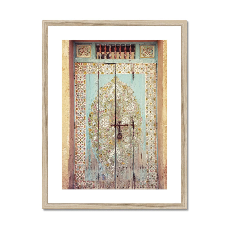 Painted Door Framed Print | Abu Ayyub